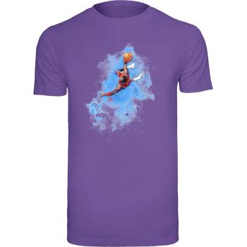 Mister Tee Тениска Basketball Clouds Tee ultraviolet MUB-MT1482-01459 - Черен, размер M