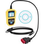 MSW obd2 диагностично устройство - 8 - 18 v - lcd - Кодове за грешки / vin / id / cvn / pcm / ecu / mil и др. msw-obd3 (msw-obd3)