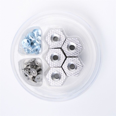 Grundéns Šrouby do Brodících Bot Hexagrip Cleat & Stud Puck Pack Silver