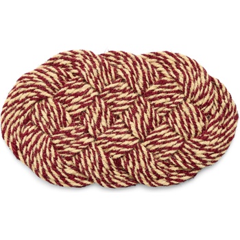 HAY Coco Swirl изтривалка 40 x 80 см, бордо (AE757-F129-AT87)