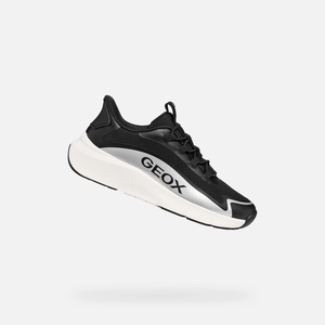 GEOX Черни детски кецове Geox Pro-ran Fast in Geox | Cheren | Момчешки | 32
