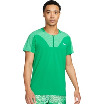 Nike Мъжка тениска с якичка Nike Dri-Fit Advantage Slam Tennis Polo - Зелен