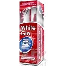 White Glo Profesionálne bieliaca 150 g + kefka na zuby a medzizubné kefky