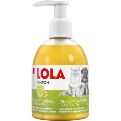 Pet health care LOLA šampon pro kočky koťata štěňata a psy 250 ml