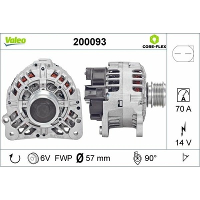 Alternátor VALEO 200093