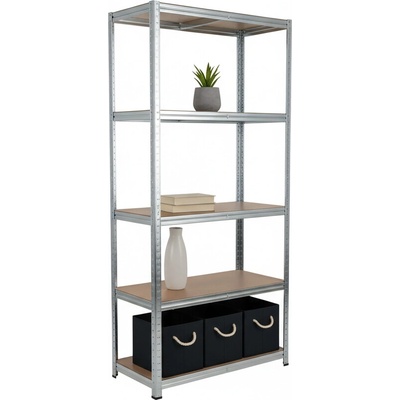 Mamutex Standard Regál 200 x 90 x 60 cm 5 políc zinek