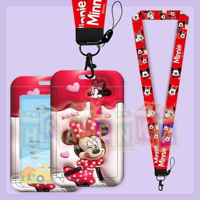 Šňůrka na krk 23221 s cedulkou Minne Mouse