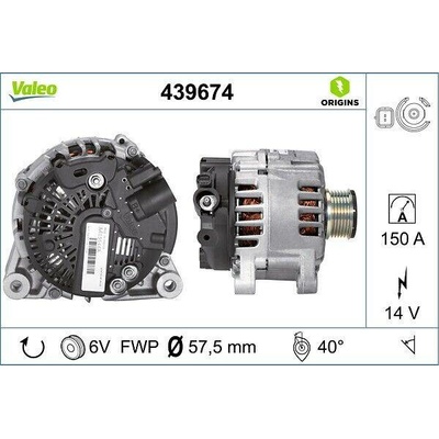 Generátor VALEO 439674