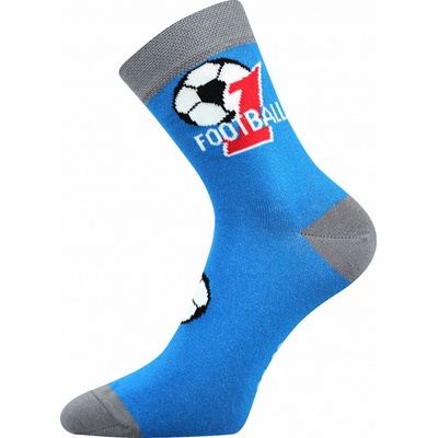 Chlapčenské ponožky Football B modrá
