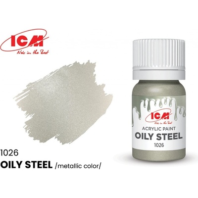 ICM Oily Steel 1026 bottle 12 ml