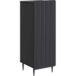 vidaXL Служебен шкаф Черно 34, 5 x 33 x 92 см Инженерна дървесина (894366)