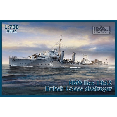 IBG HMS Ilex 1942 British I-class destroyer 1:700