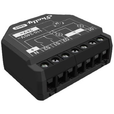Shelly 2PM Gen3 - spínací modul s měřením spotřeby 2x 10A, WiFi, Bluetooth