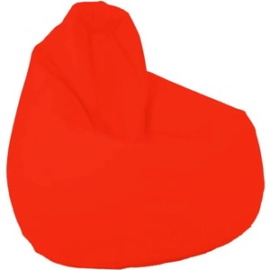 Pufrelax Пуф круша, 220л. , Nirvana Hobbit - Panama Neon Orange, водоустойчив, Перящ се калъф, Пълнеж от Полистиролни перли