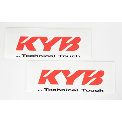 KYB Sada nálepiek FF KYB KYB 170010000302 podľa TT červené