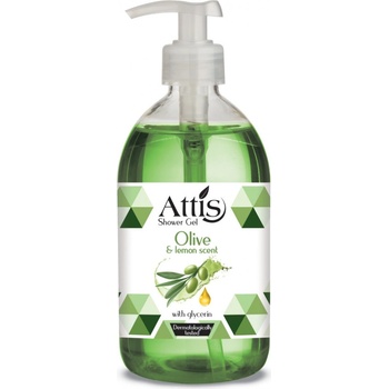 Gold drop Attis Olive & Lemon sprchový gél 500 ml