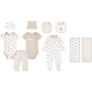 Huggies clothes Gift long sleeve set 10 units - Beige / White (Granola)
