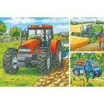 Ravensburger - Puzzle Farm Machinery - 40 - 99 piese
