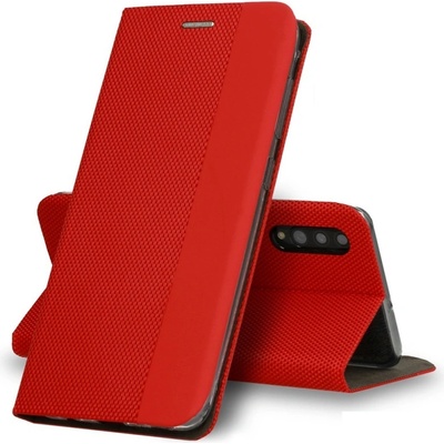 Pouzdro Sensitive Book Xiaomi Redmi Note 10 Pro Červené