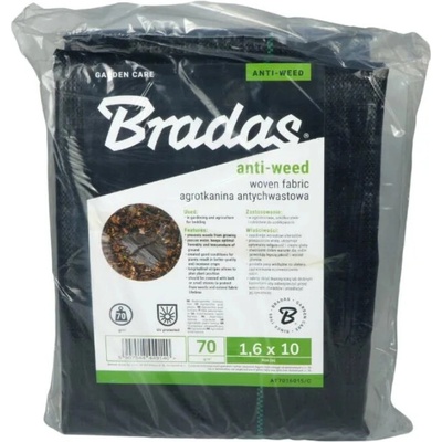 Bradas Agrotextilie PP černá UV 70 g 3,2 x 10 m