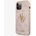 GUESS PU 4G Metal Logo Back Cover за iPhone 12 Pro Max Pink Guess | Lilav | ЖЕНИ | UNI
