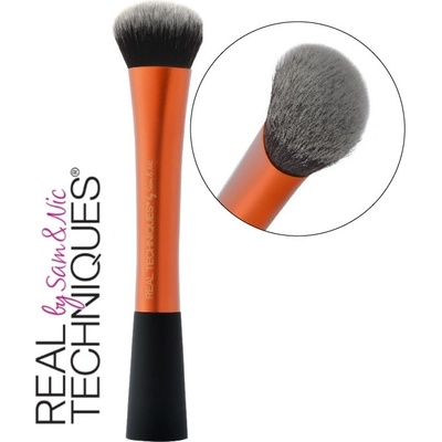 Real Techniques štětec na tvář a make-up syntetický RT014112
