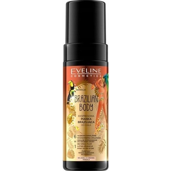 Eveline Cosmetics Brazilian body expresní samoopalovací pěna na tělo 150 ml