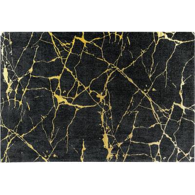 Bighome MARBLE čierno-zlatý