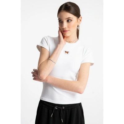 Reporter Young halenka s aplikací Motýlků a kamínky bílá