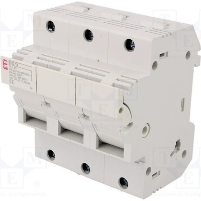 ETI POLAM 002560004 Pojistkový odpojovač; 14x51mm; na přípojnici DIN; 50A; 690VAC