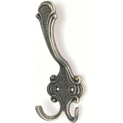 Háček 430 staromosazný leštěný 148 mm x 58 mm x 68 mm