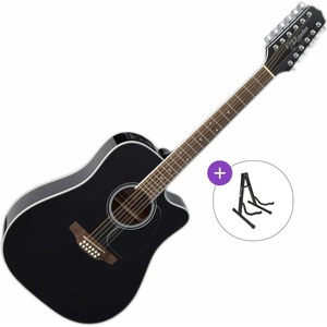 Takamine GD38CE Basic SET Black 12-струнна електро-акустична китара