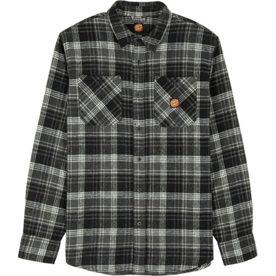 Santa Cruz košela Apex black check