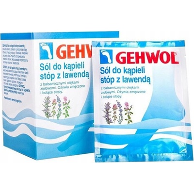 Gehwol Soľ na nohy proti poteniu 250 ml