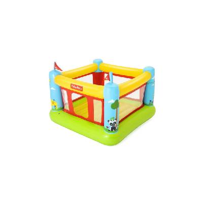 Надуваем батут за скачане Бестуей bestway fisher price 93553