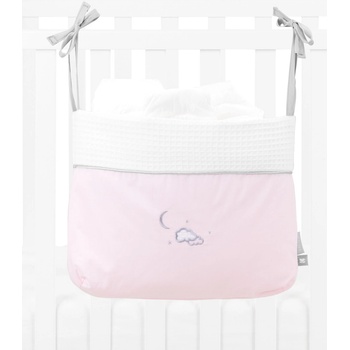 KikkaBoo Кош за памперси с връзки Dream Big Pink (31108060059)