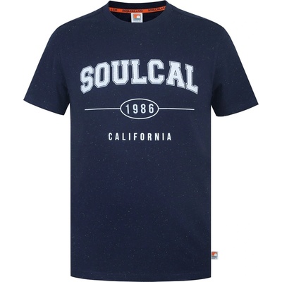 SoulCal Тениска SoulCal Graphic Print T-Shirt Men’s - Navy FLK