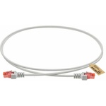 Conneu Пач корда, u/utp, кат. 6 lszh cca, сива 1м (3-7611201-1)