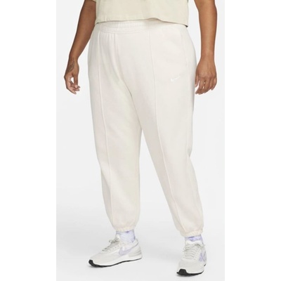Nike Fleece Sweatpants white Plus Size béžová