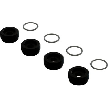 Arrma предна ос черна, алуминий с о-пръстени (4)