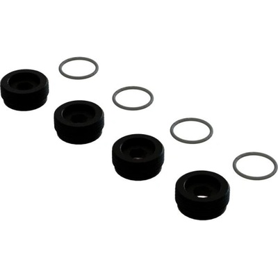 Arrma предна ос черна, алуминий с о-пръстени (4)