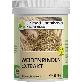 Dr. Ehrenberger Naturprodukte Капсули с екстракт от върбова кора - 120 капсули