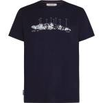 Icebreaker Men Merino 150 Tech Lite SS Tee The Peaks Размер: M / Цвят: тъмно сив