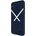 Adidas XbyO Or Moulded Case - поликарбонатов кейс с TPU рамка за iPhone XS, iPhone X (син)
