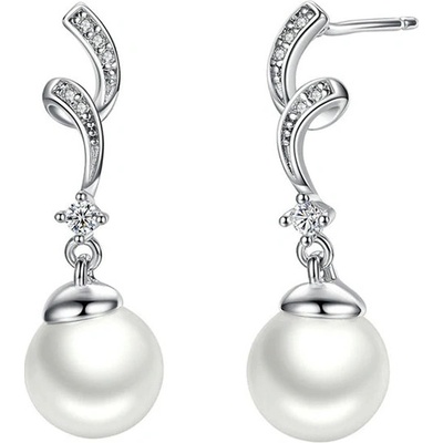 P&J Jewellery stříbrné náušnice perla krásy SE22