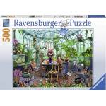 Ravensburger Пъзел Ravensburger от 500 части - Утро в оранжерията (12000207)
