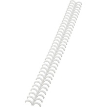 GBC Hřbety pro vazbu ClickBind A4 34R 8 mm, bílé (50) 388002E