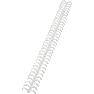 GBC Hřbety pro vazbu ClickBind A4 34R 8 mm, bílé (50) 388002E