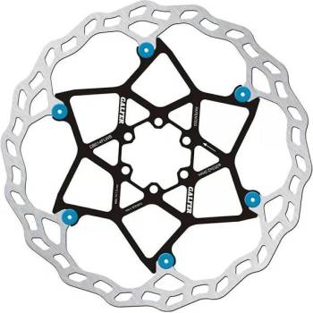 Galfer brzdový kotouč WAVE floating 203x2,0mm (modrý) - 6 děr