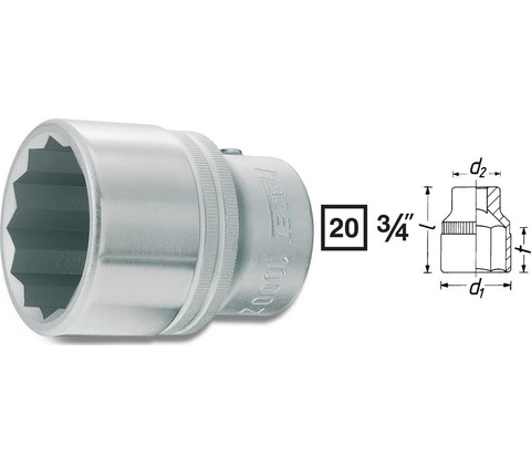 Hazet 1000AZ-1.7/8